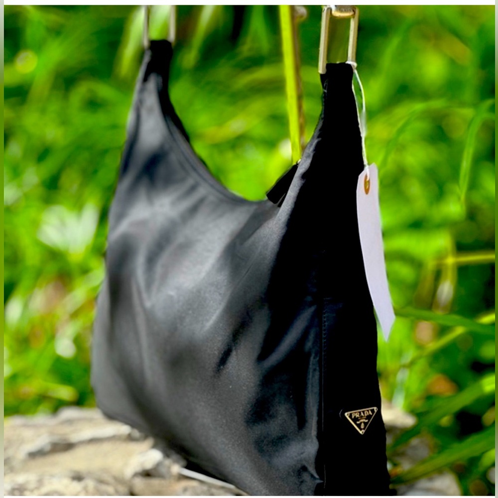 Prada Nylon Shoulder Bag, Authentic. Gem